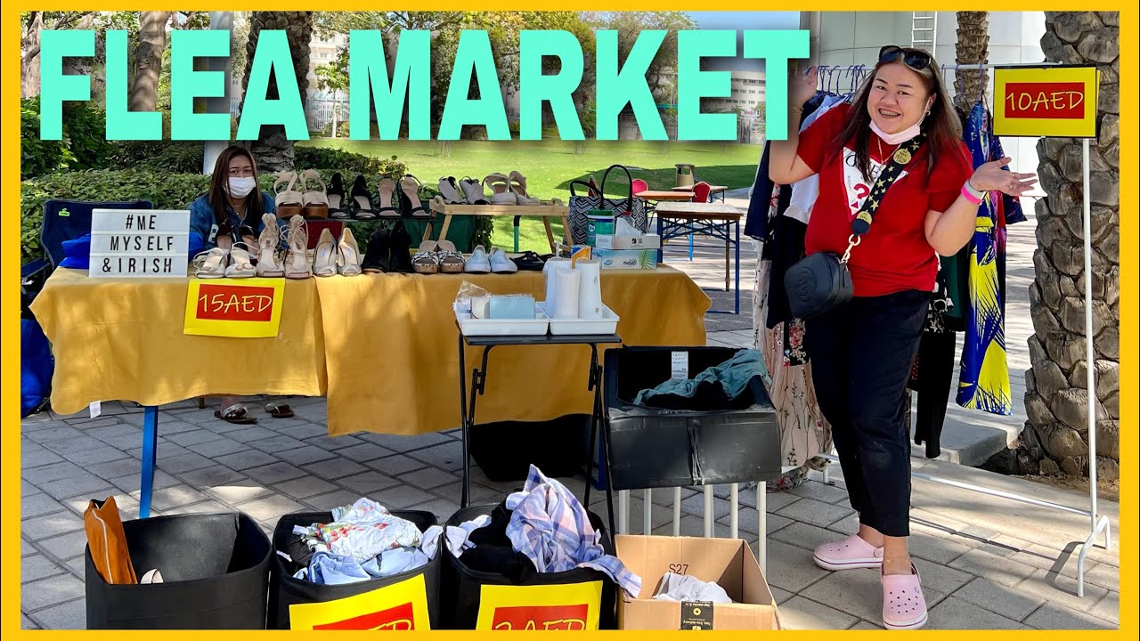 DUBAI FLEA MARKET (ZABEEL PARK) - MAGKANO ANG KINITA? || LIVING DUBAI (Me, myself & Irish)