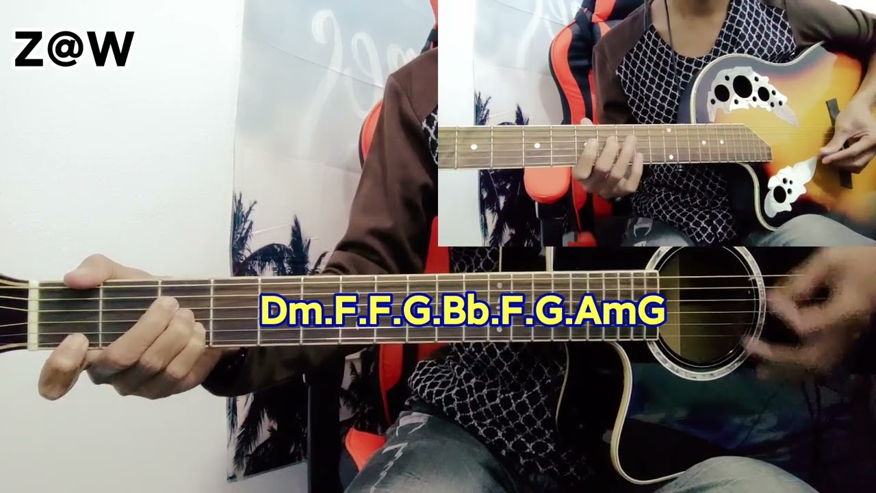 ခိုးစိတ်တိုးတိတ်လွမ်းချိန် - Chords & Lyrics ( Zaw6887 )