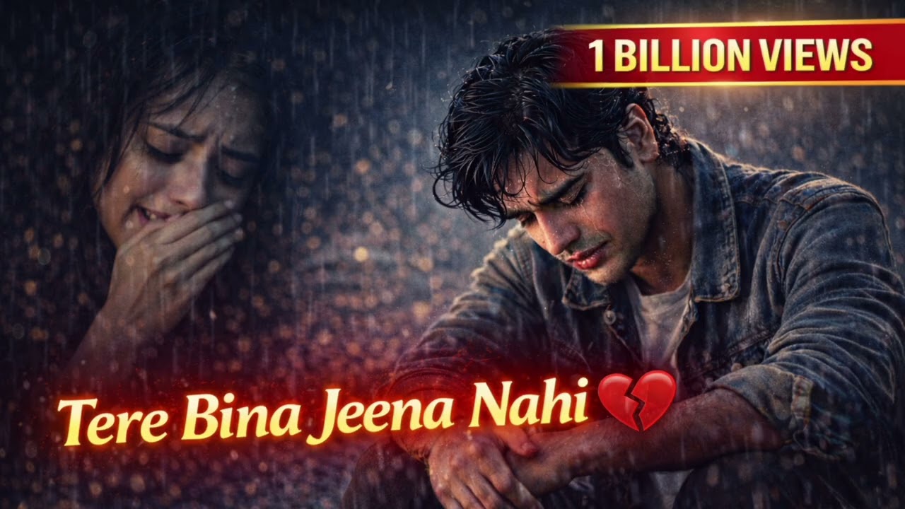 Tere Bina Jeena Nahi 💔 | Very Sad Hindi Love Song | Heart Broken Song | Emotional Bollywood Song