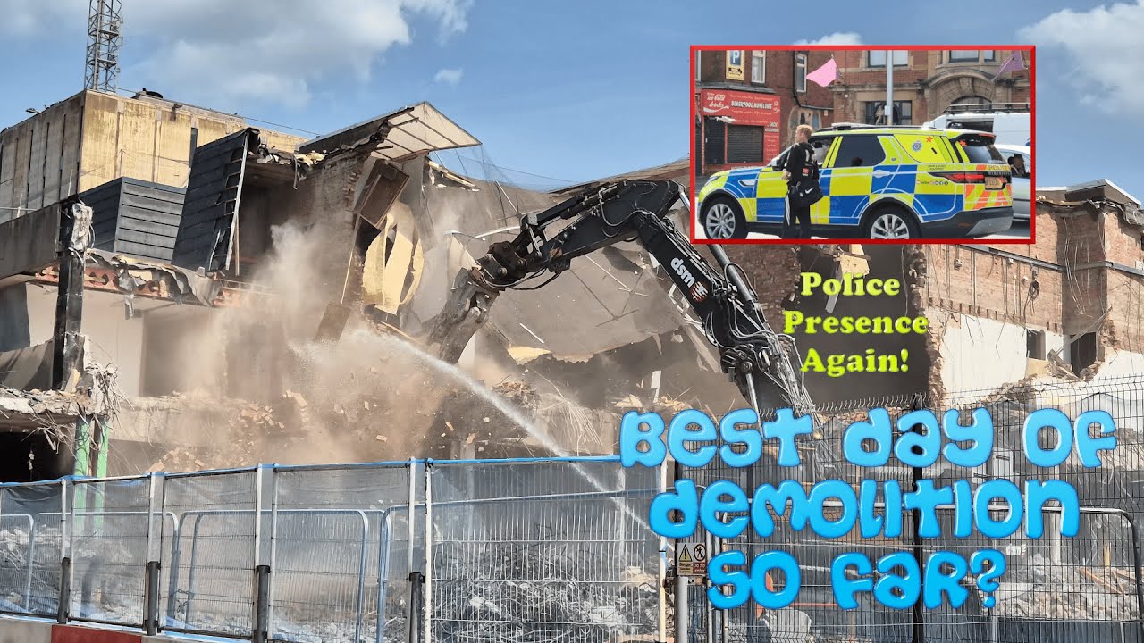 Best Day So Far? Blackpool Bonny Street Demolition
