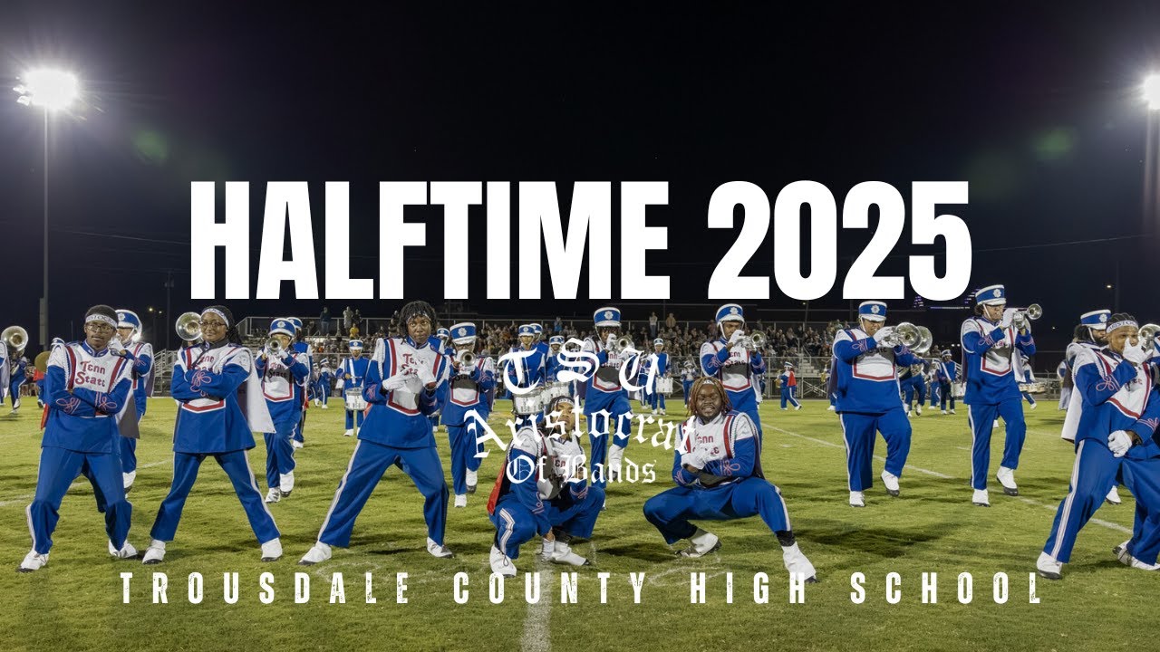 Tennessee State University Aristocrat of Bands | Trousdale County High School | HALFTIME 2025