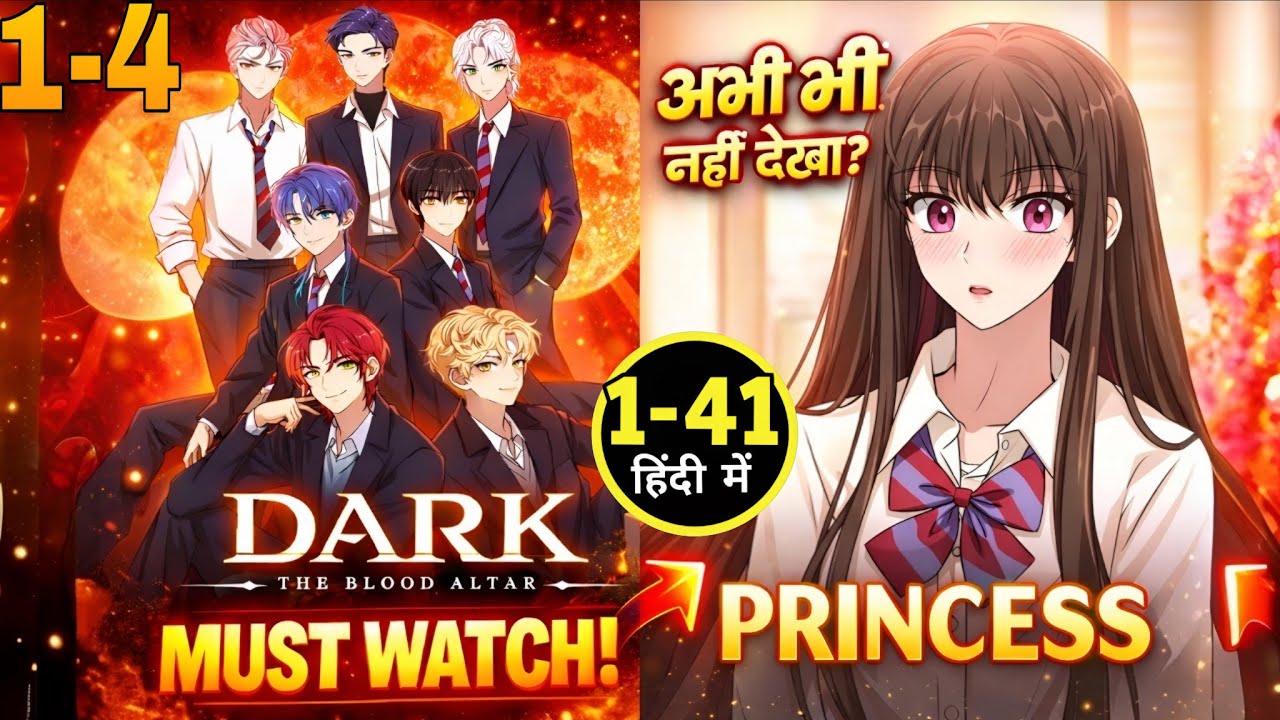 THE DARK MOON : BLOOD ALTER EPISODE 1-15 RECAP IN HINDI| Vampire Romance Manhwa Hindi