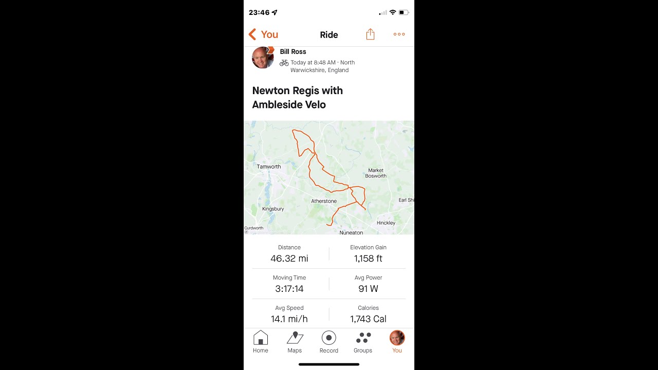 Cycling to Newton Regis with Ambleside Velo & Playing with the Insta360 One x2