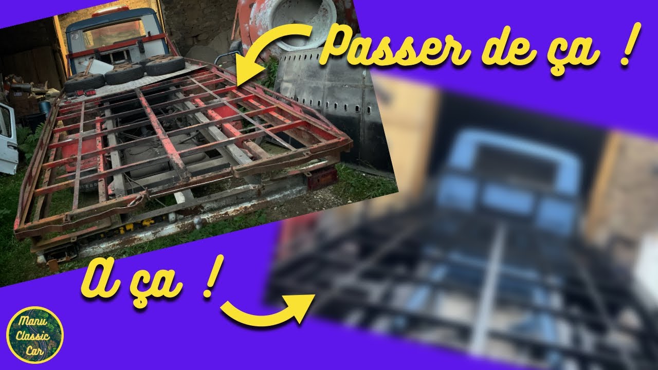 Remontage du PLATEAU de ma dépanneuse à NEUF !