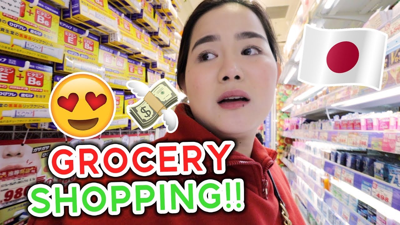 GROCERY SHOPPING IN JAPAN!! FOOD TRIP DIN!! VLOGMAS D6