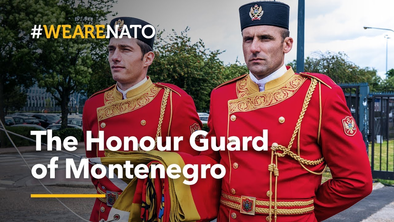 The Honour Guard of 🇲🇪Montenegro - #WeAreNATO