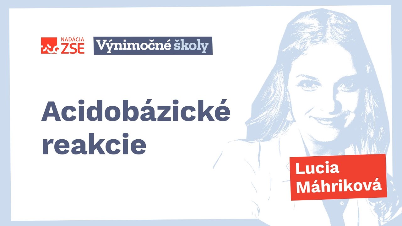 Acidobázické reakcie (Lucia Máhriková)