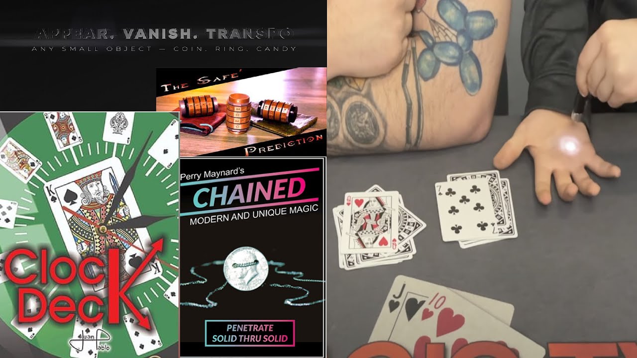 Chained, Clock Deck, Projection Pen, Presence & More | Craig & Ryland Magic Review Show #83