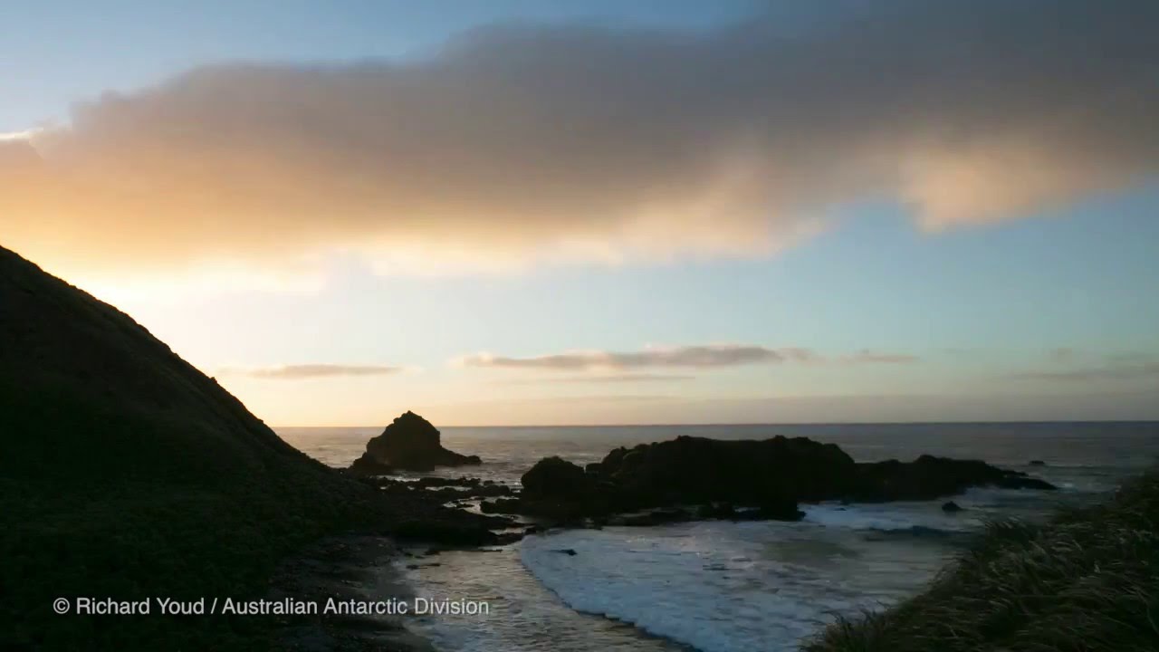 Macquarie Island cloud time lapse