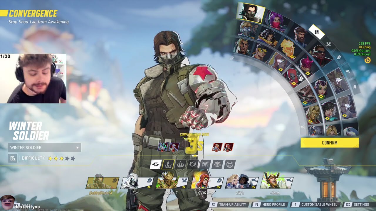 Pro Winter soldier POV! Kragie MVP - MARVEL RIVALS