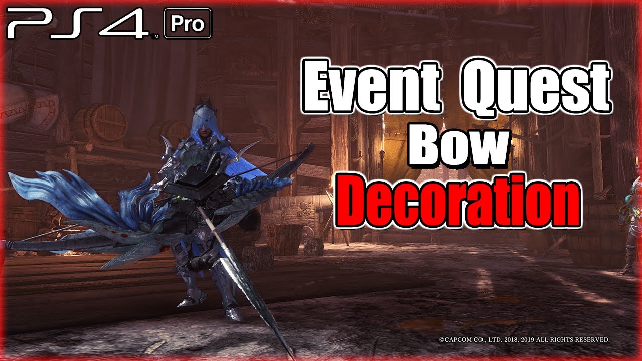Decoration Quest - Monster Hunter World: Iceborne Gameplay [PS4 Pro]