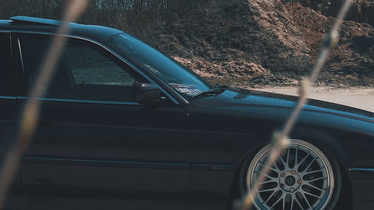 BMW 7 Bagged stance - teaser