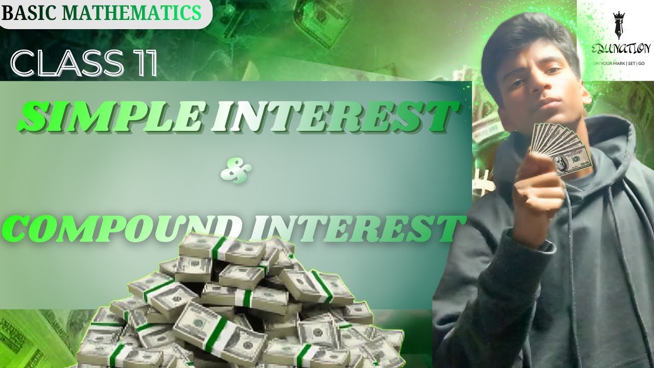 Simple Interest  And Compound Interest | 1st PUC Basic Maths Simple Interest And Compound Interest |