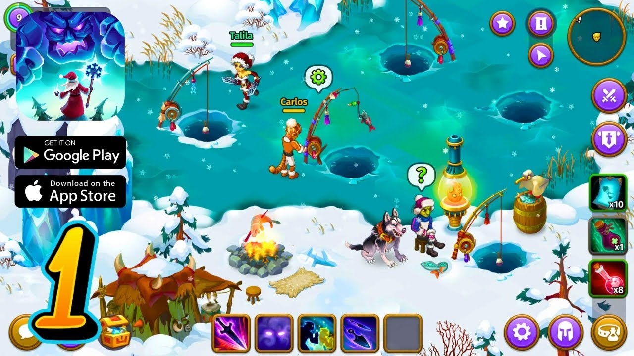 Skylore－fantasy MMORPG Gameplay Walkthrough Part 1 - Begin Your Epic Fantasy Quest! (iOS, Android)
