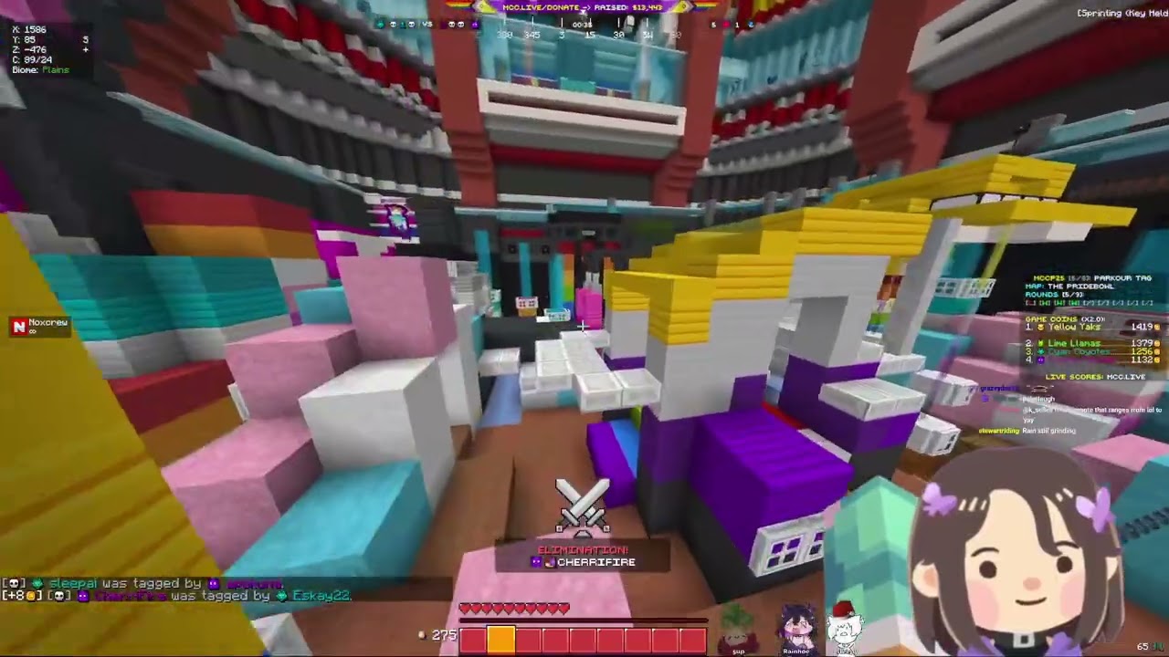 Eskay impresive hunts in 1st Parkour Tag