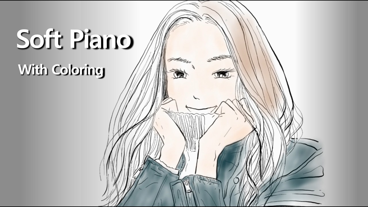 [2H] 아침  햇살 아래 조용한 컬러링ㅣ고요한 숲속 피아노와 그림 한 장ㅣQuiet Morning Coloring & Pianoㅣ#relaxing