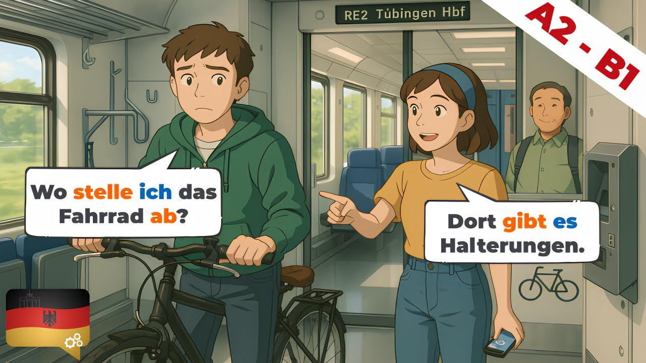 Deutsch Dialogen (A2-B1) | Deutsch lernen durch Hören | Alltag Deutsch Lernen mit Geschichten