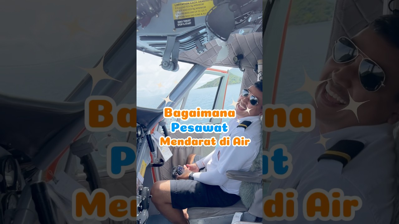 Begini Cara pesawat Landing/Mendarat Di AIR #tanyapilot