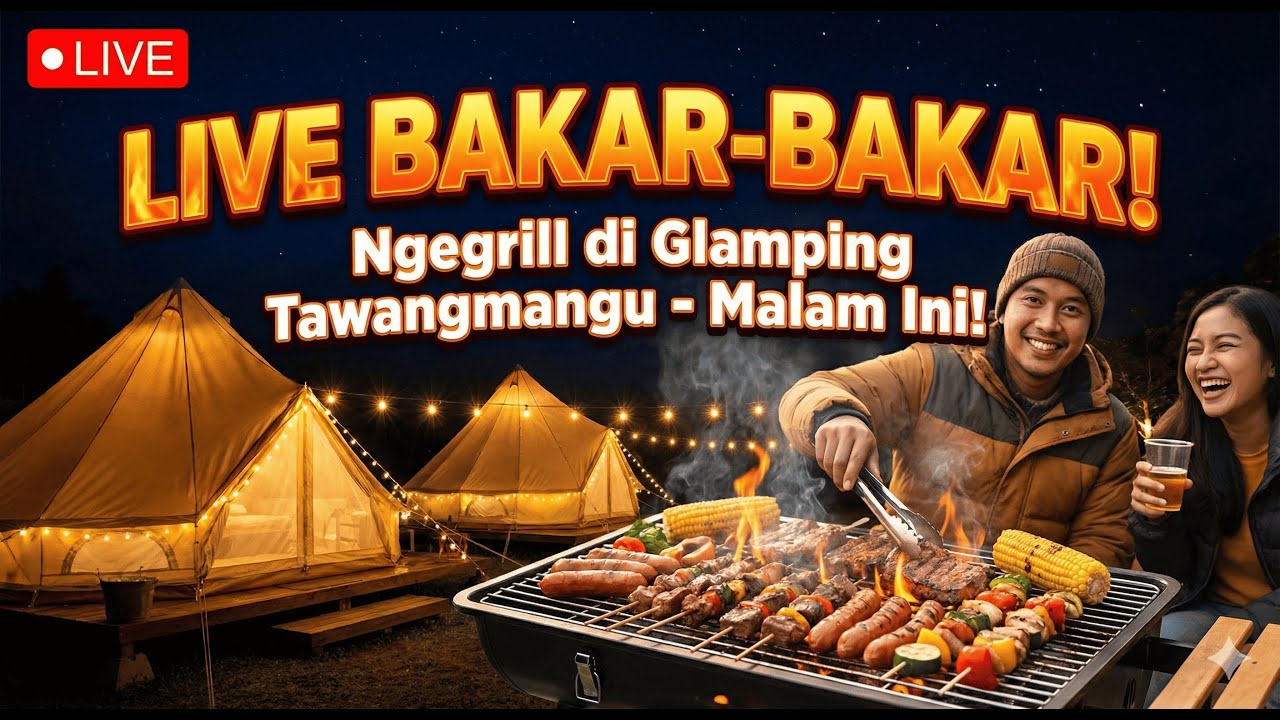 Bakar-bakar Santuy di Kaki Gunung Lawu (Tawangmangu) ⛰️🥩