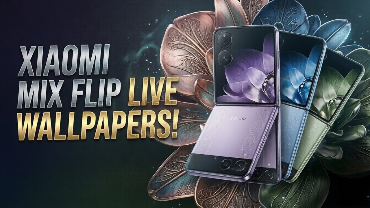 Xiaomi Mix Flip Live Wallpapers on ANY Android! (No Root) 🤯🔥