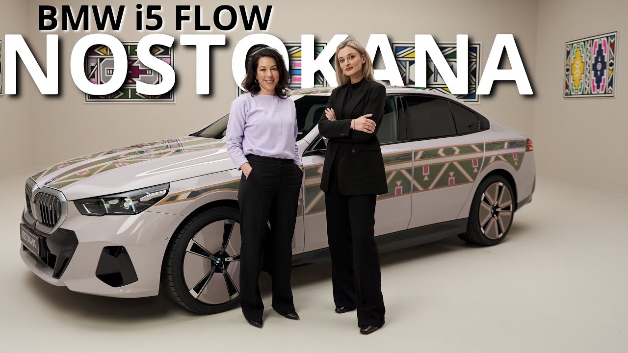 BMW i5 Flow NOSTOKANA - Ein echtes Cham&auml;leon?! E-Ink
