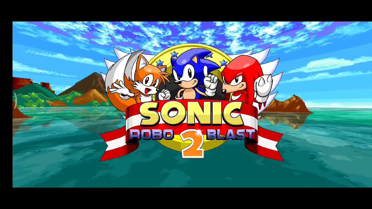 Gameplayzinha de frontiers Sonic no srb2 com memes