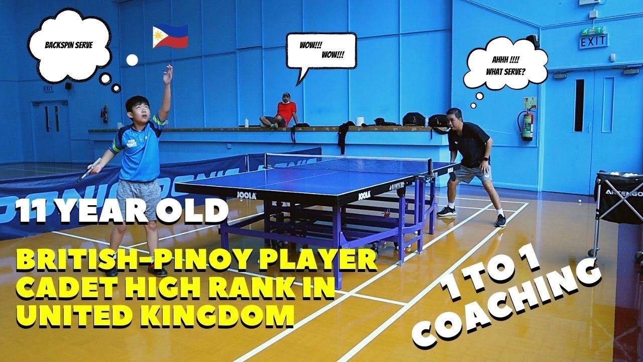 Table Tennis 1 to 1 Coaching in London with Abraham Sellado