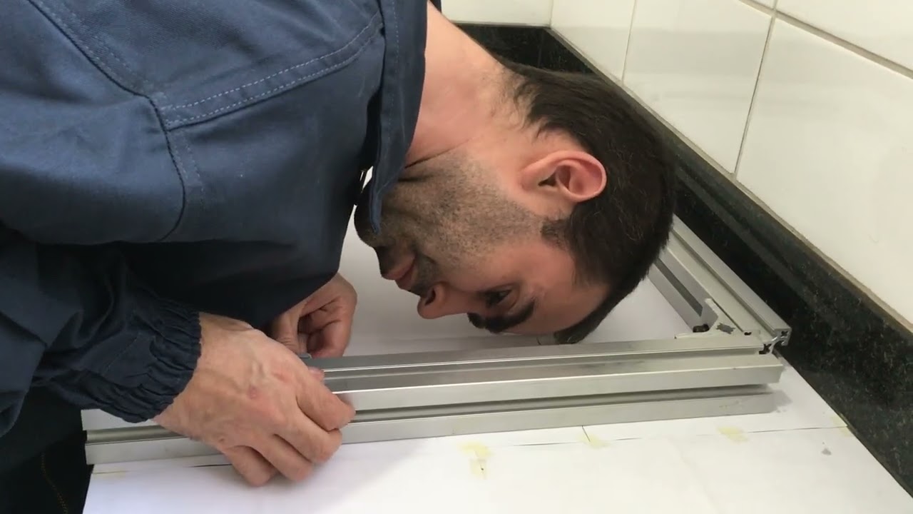 Parte 1: Montando a Base do CNC com Perfil de Aluminio Reforçado