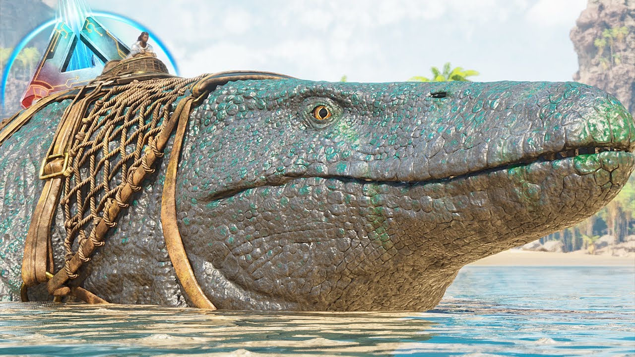 ASI ES EL NUEVO EVO MOSASAURUS EN ARK: ASCENDED