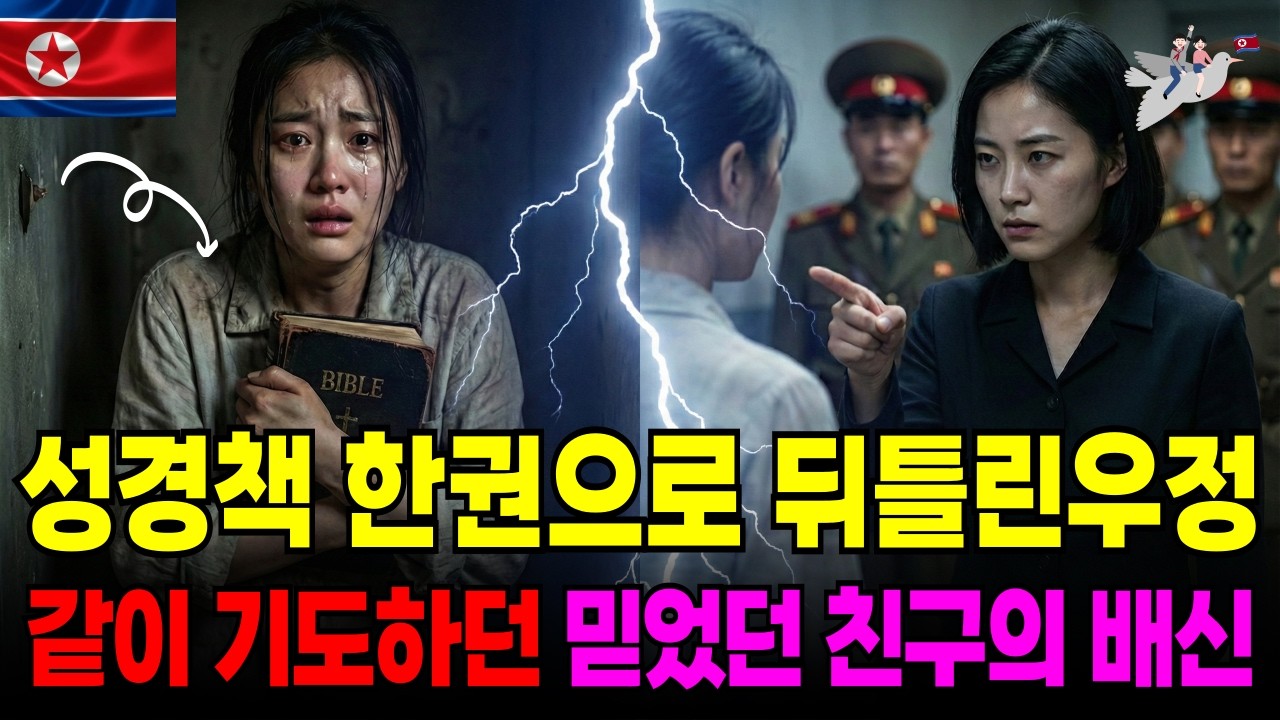 같이 기도하자던 친구, 30분 뒤 북한군인을 데리고 왔는데.. #탈북사연극장 #탈북실화 #탈북스토리 #북한성경책 #북한이탈주민 #북한실화