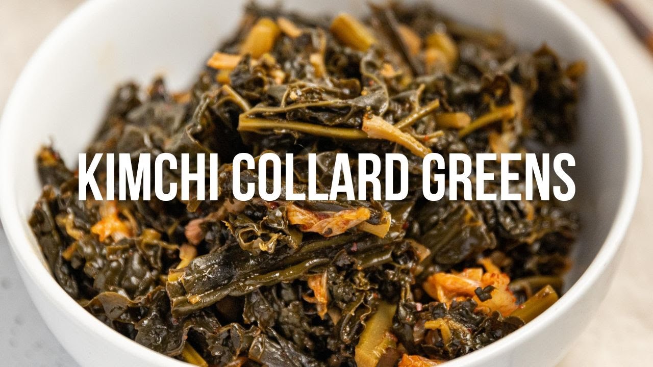 Kimchi Collard Greens