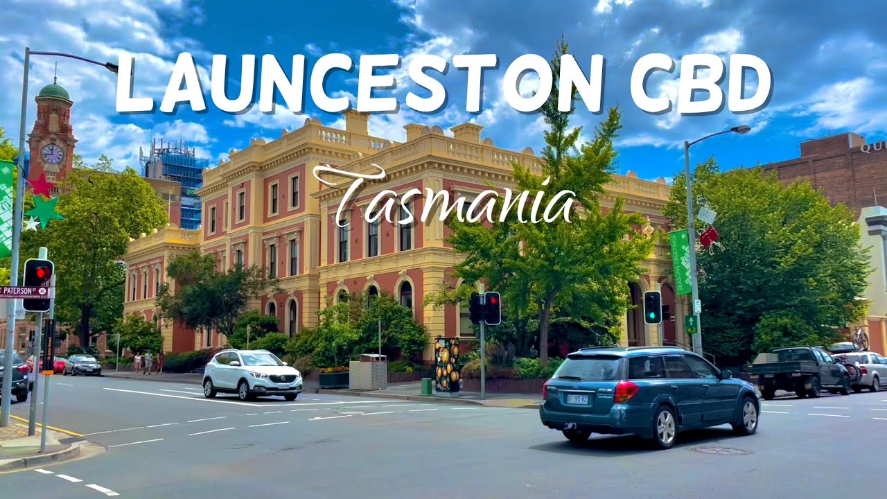 Launceston CBD, Tasmania Australia