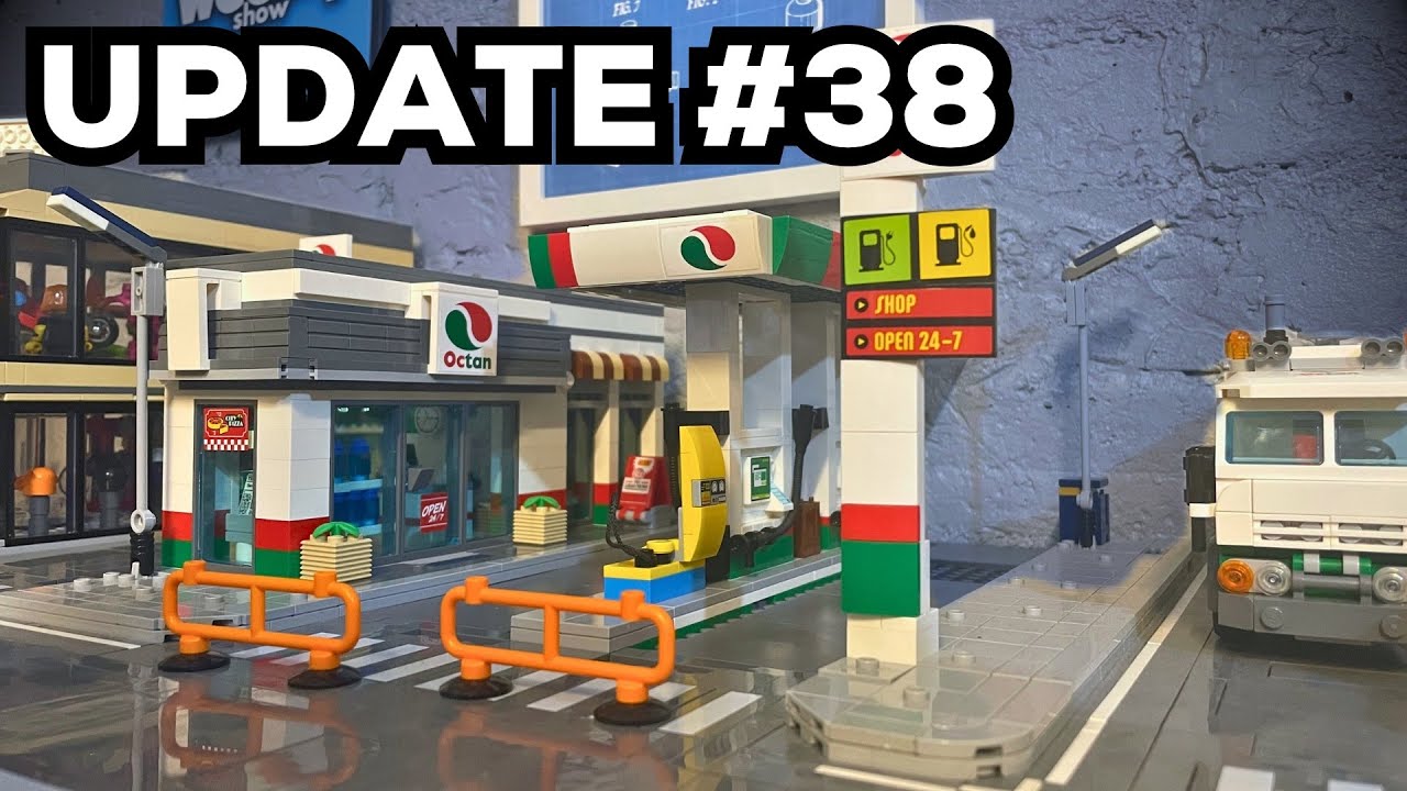 Improving The Petrol Station | Lego City Update #38