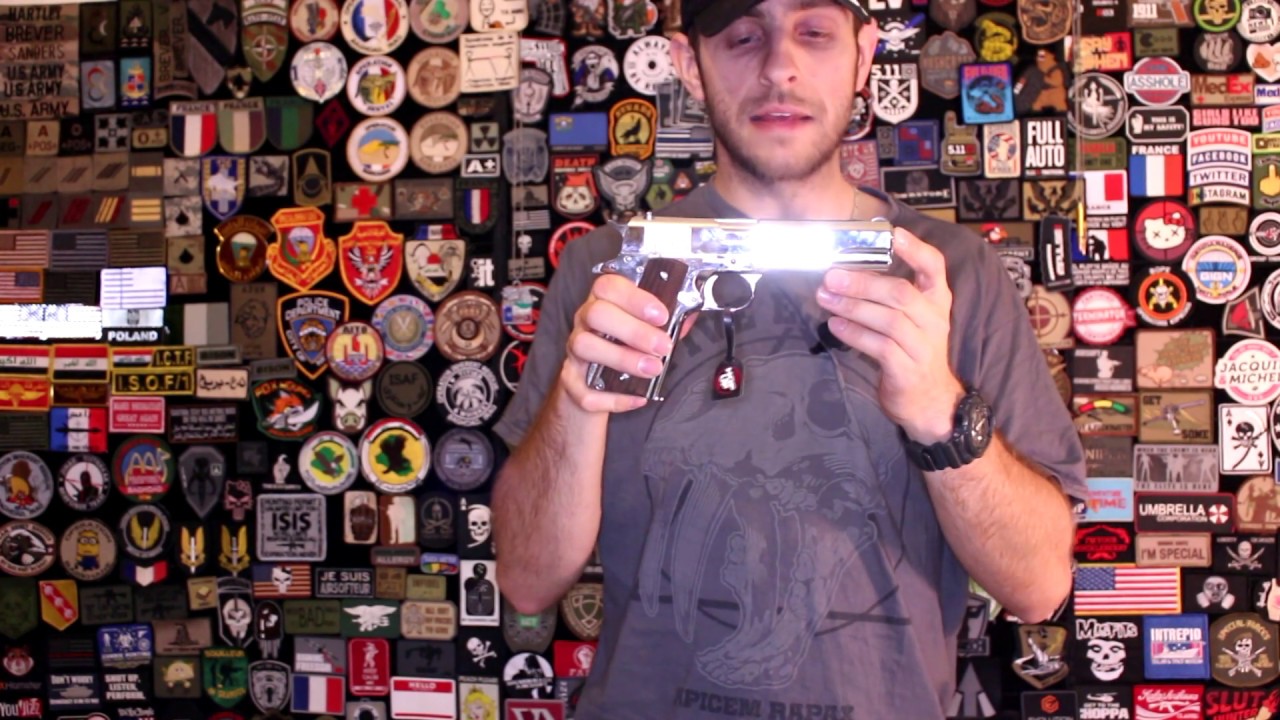 [Tokyo Marui] Colt 1911 MKIV series'70 nickel finish (fr)