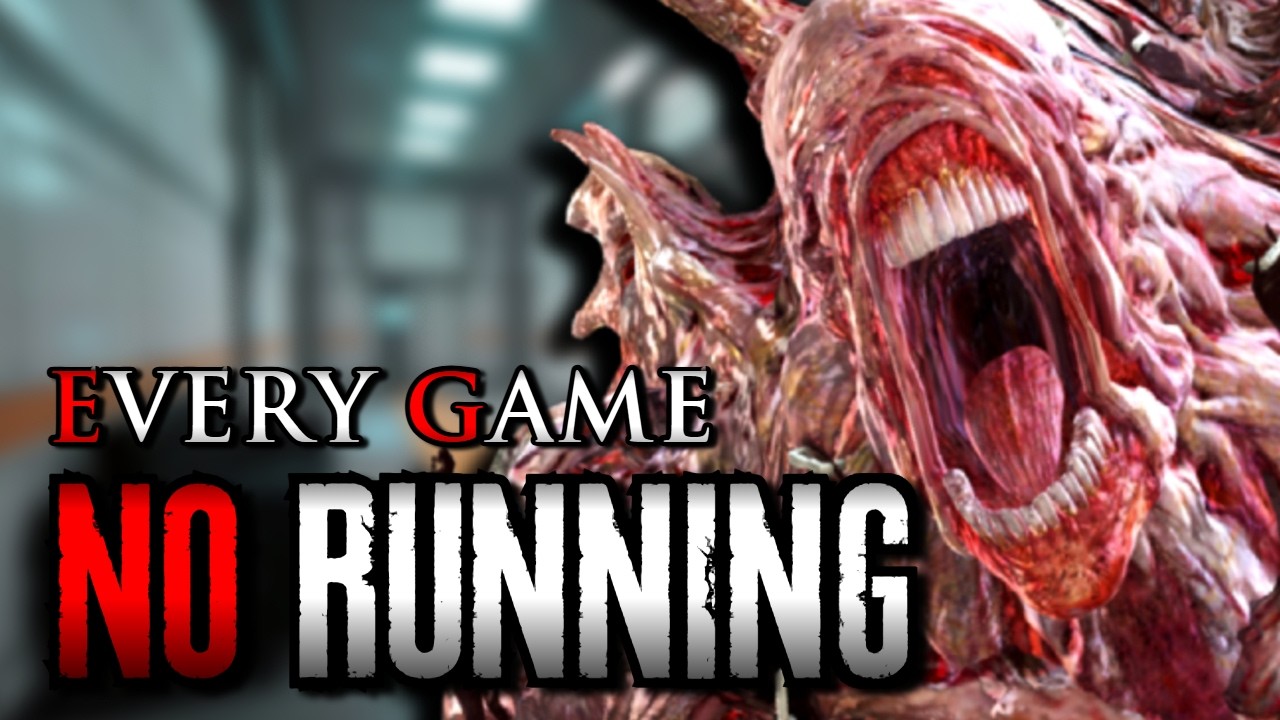 Is It POSSIBLE to Beat EVERY Resident Evil Game WITHOUT RUNNING?