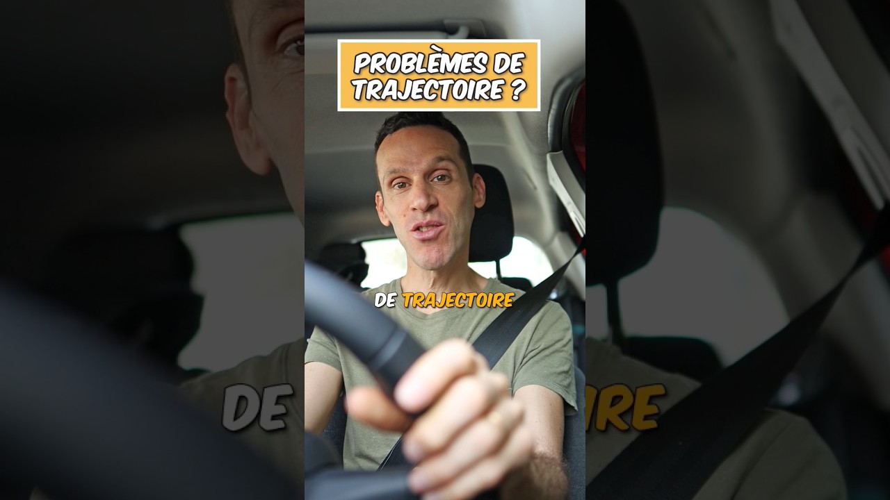 🔀 Probl&egrave;me de trajectoire ? #permisdeconduire #autoecole #trajectoire #volant #astuce