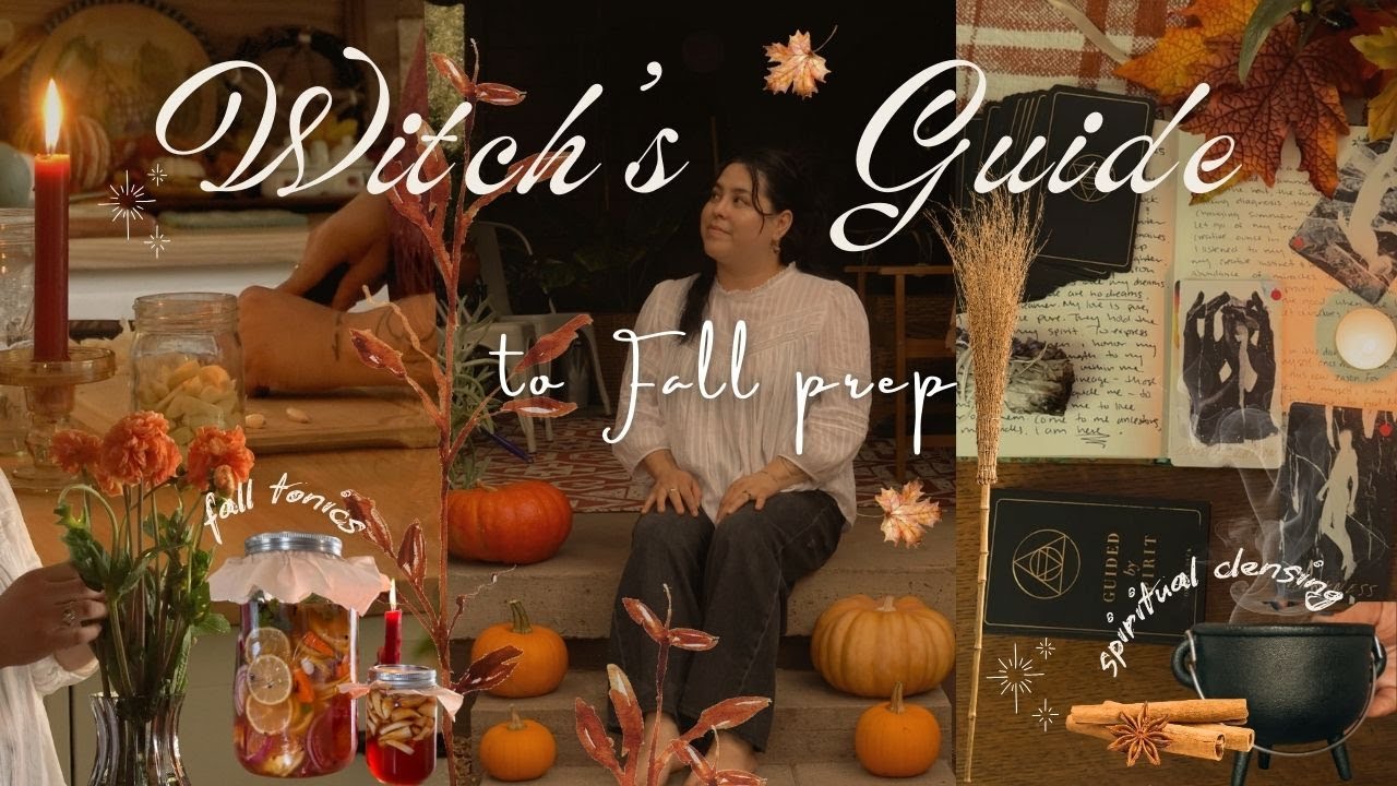 Preparing for Fall as a Witch&nbsp;🧹 Grocery Shopping, Cleansing, and Rituals