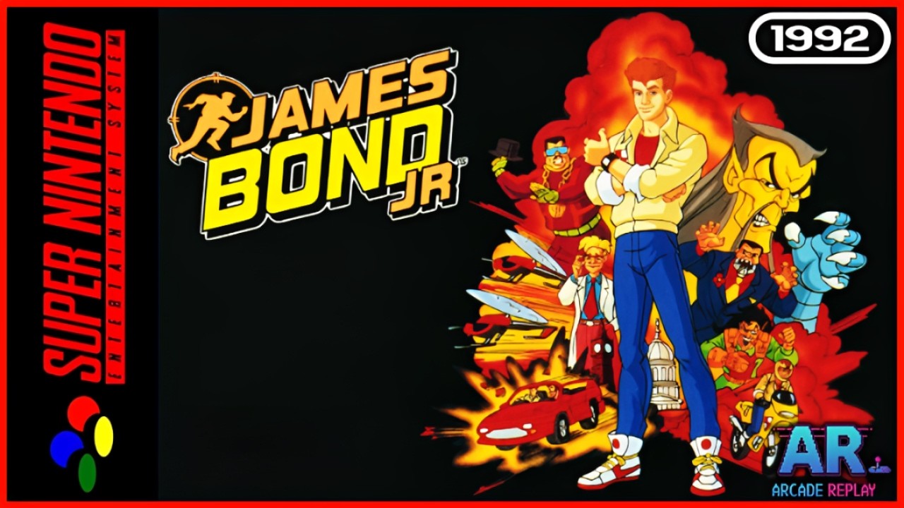 James Bond Jr. (1992) – SNES Longplay No Commentary | SNES Archive #0121