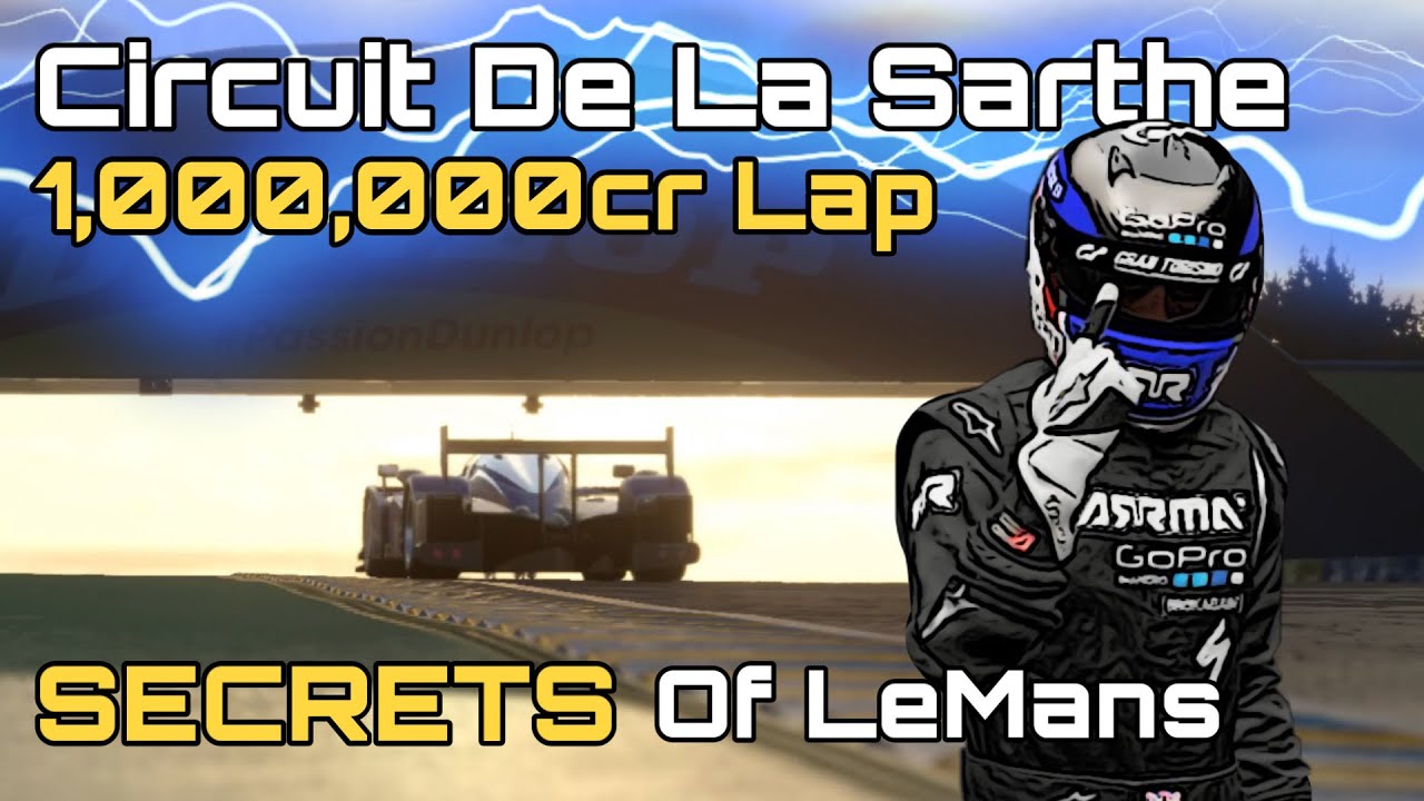 GT7: 1,000,000cr for One Lap… with a Genius Trick Circuit de la Sarthe Circuit Experience