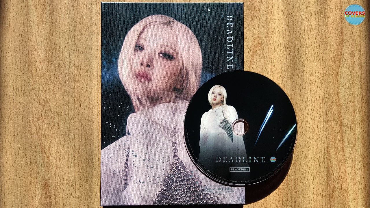 BLACKPINK - Deadline / ROSÉ Silver Ver. cd unboxing /
