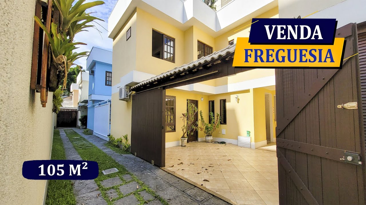 FREGUESIA DE JACAREPAGUÁ I RUA ITUVERAVA I LINDA CASA DUPLEX DE CONDOMÍNIO I 3 QUARTOS 4 BANHEIROS