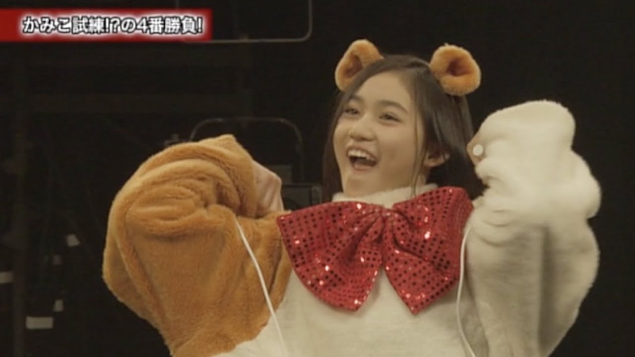 アンジュルム　かみこ莉佳子　コスプレ二重跳び対決