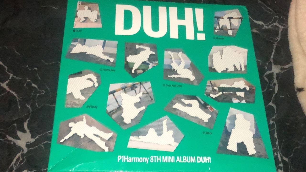 P1Harmony || DUH! [Plain White T version] || Album Unboxing