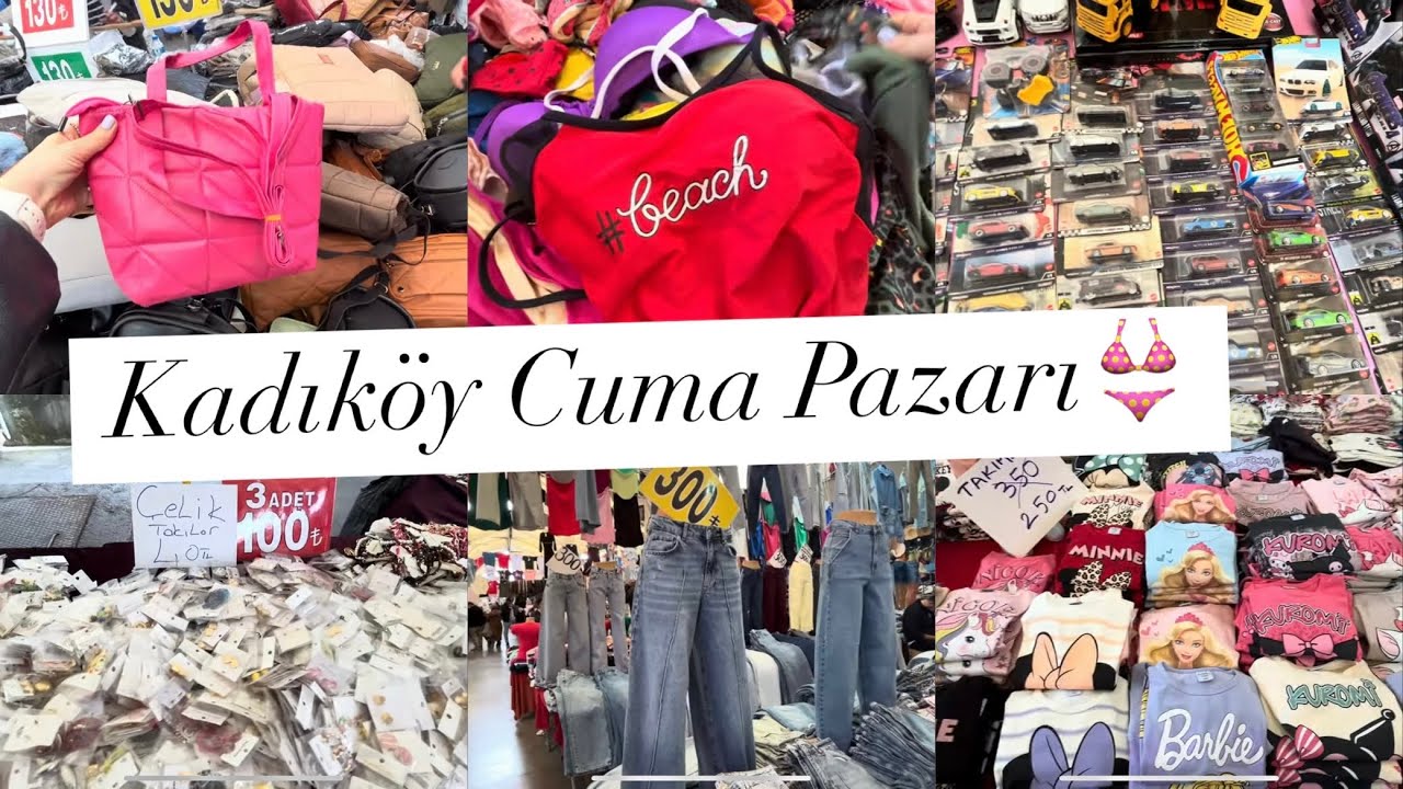 Kadıköy Cuma Pazarı’nda 🛍️Her Şey Var! Tişört, , Hot Wheels, Gözlük ve Daha Neler Neler! 18 Nisan