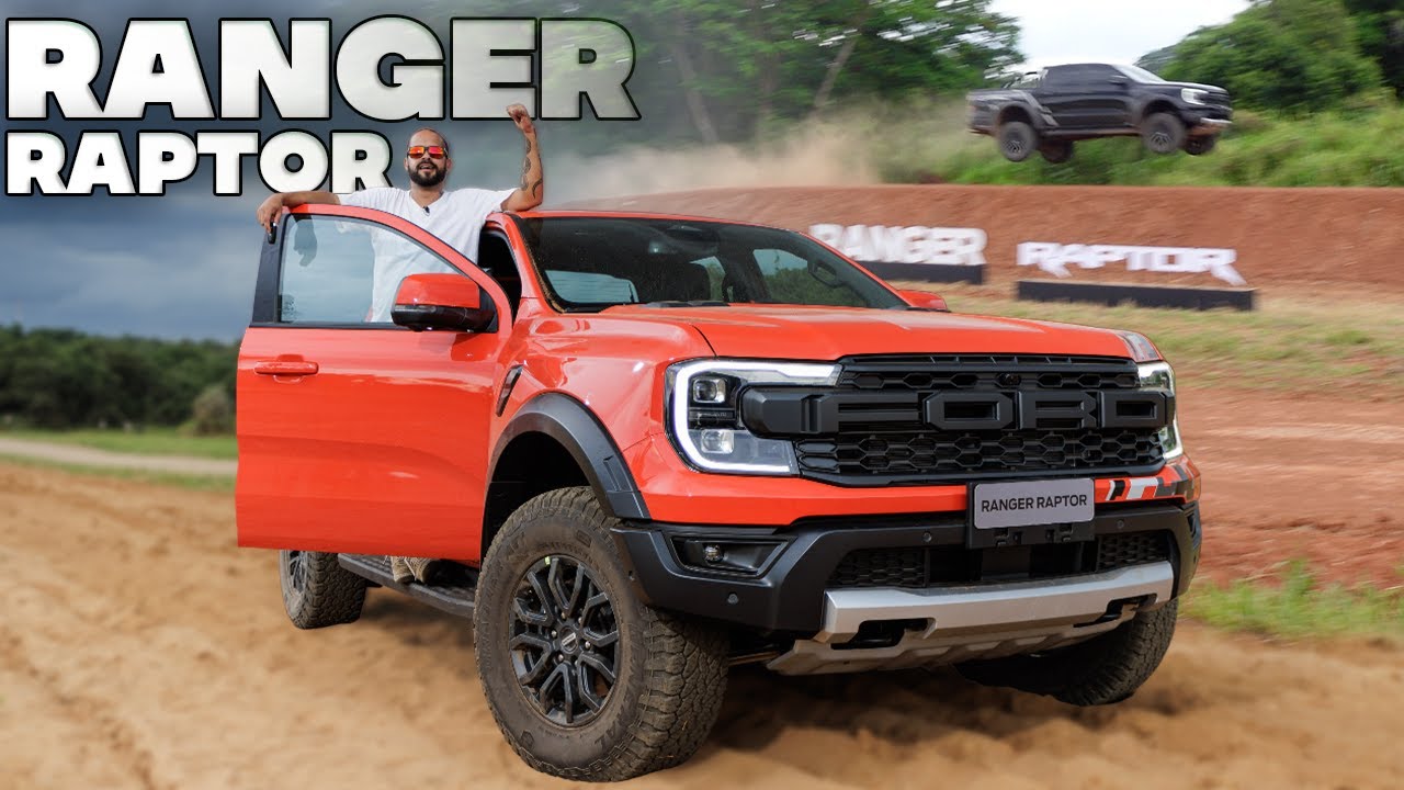 TESTEI a NOVA FORD RANGER RAPTOR e ele tá ABSURDA 🤯