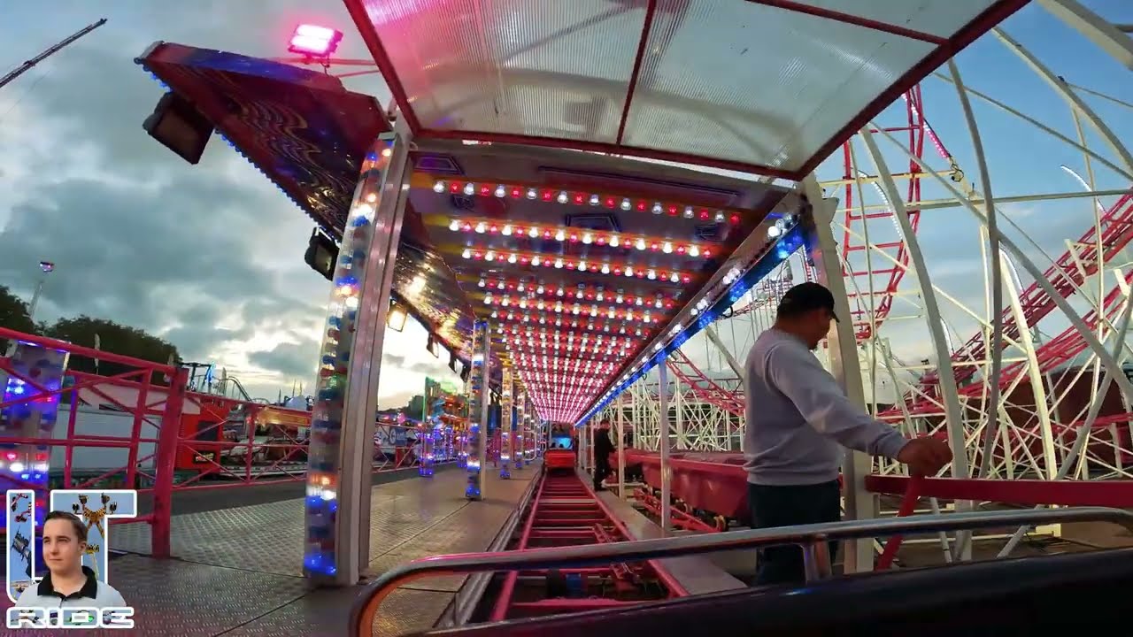Manège INFERNAL TOBOGGAN [Coaster] Foire Saint-Romain 2023 | On ride POV #rouen #manege #foire
