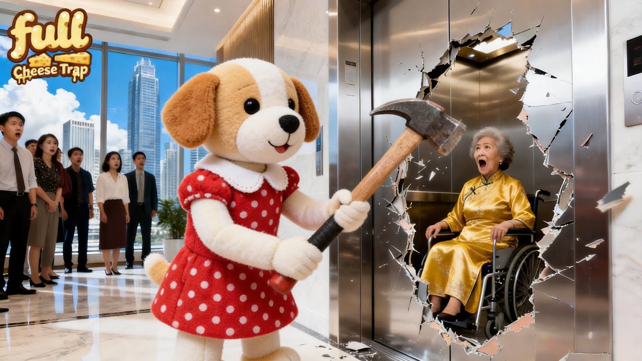 No One Dared Save The Old Lady Trapped In Elevator—Only A Beggar Girl Pried It Open！She’s CEO’s Mom!