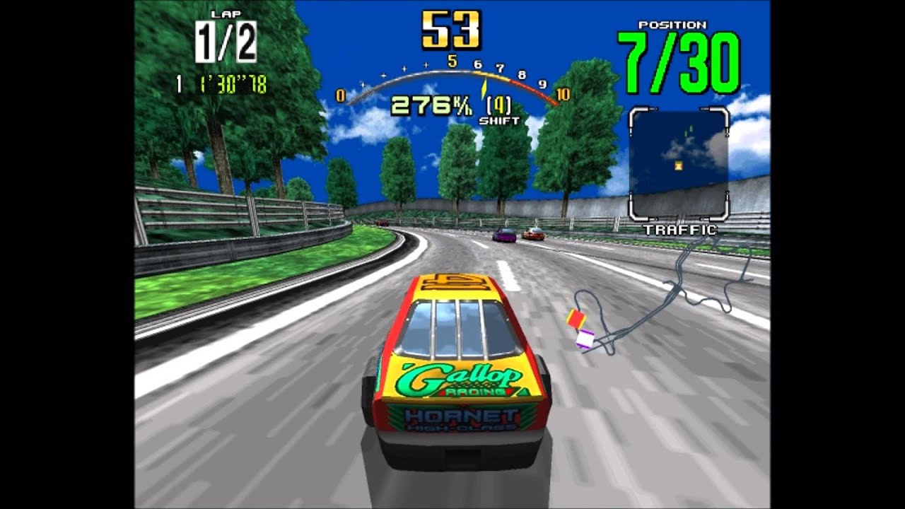 Daytona USA - Expert Course (Manual) - 3'26"53