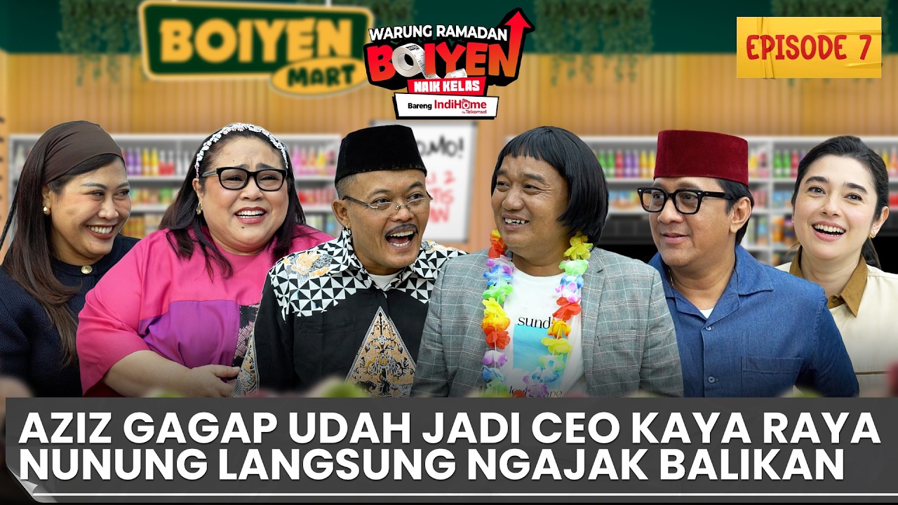 AZIZ & NUNUNG BERSATU LAGI.. SULE & ANDRE BERSEKONGKOL CARI DANA KAMPANYE | WARUNG RAMADAN EPS 7