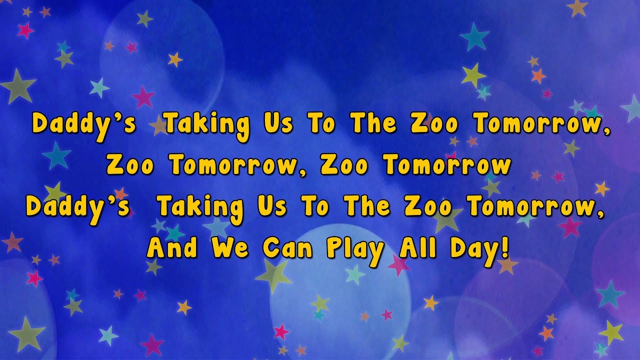 Going To The Zoo | Karaoke Rhymes